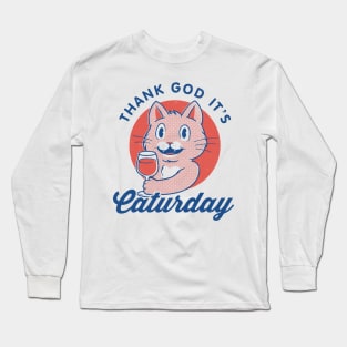 Caturday Long Sleeve T-Shirt